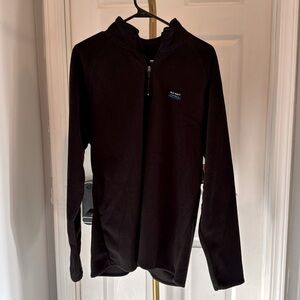 Old Navy Black Fleece quarter zip NWT L